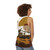 Midcentury architecture and station wagon unisex tank top - women back