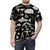 Paleontology inspired t-shirt featuring a vintage-style illustration of fossils, skeletons, and prehistoric animals - men front