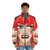 Coco Abstract Puffer Jacket, featuring a colorful abstract design and puffer jacket silhouette - men front