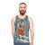 Unisex fox print tank top - men