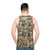 Michelangelo Sistine Chapel Unisex Tank Top - men back