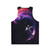 Cosmic Surf: Space Surfing II Unisex Tank Top - Back