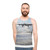 Unisex tank top featuring a Lancaster bomber in a snowy winter scene - men