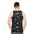 Intergalactic space battle unisex tank top - men back