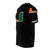 Miami Hurricanes sports fan t-shirt with team logo - men left