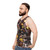 Pallasite Meteorite Space Rocks Unisex Tank Top - men side