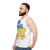Four X Unisex Tank Top with BFB/BFDI Characters - men side