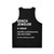 Bench Jeweler Unisex Tank Top - Back