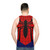 Ben And May Unisex Spider-Man Inspired Tank Top - men back