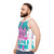 Retro 80s Miami Vice Unisex Tank Top - men side