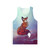 Cosmic Space Fox Unisex Tank Top