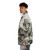Clint Eastwood sketch printed puffer jacket - men side left
