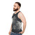 Winter Wolf Nature Inspired Unisex Tank Top - men side