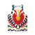 Unisex tank top featuring vibrant Mexican flowers