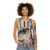 Watercolor forest animals unisex tank top - women
