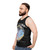 "Netflix Space Force Unisex Tank Top with Boots on the Moon Design" - men side