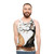Unisex tank top with autumn nature watercolor design - men