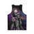 Beetlejuice Unisex Tank Top with Gothic and Dark Design - Back