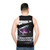 Space 1999 Unisex Tank Top with Geometric Pattern - men back