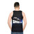 Space 1999 Eagle Logo Blue Planet Unisex Tank Top - men back