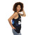 Space 1999 Eagle Logo Blue Planet Unisex Tank Top - women side