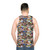 Meryl Streep Collage Unisex Tank Top - men back