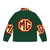 Stylish puffer jacket featuring the iconic MG logo and classic car design - Back