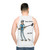 Metal Detecting Unisex Tank Top - men back