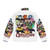 Brightside Class F Chibis Puffer Jacket, a cozy and stylish anime-inspired outerwear piece - Back