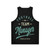 Football Team Manager Unisex Sports Tank Top - Back