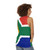 Unisex South Africa Flag Tank Top - women back