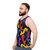 Mermaid pattern unisex tank top - men side