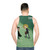 Vintage Sounds of Silence Album Cover Graphic Unisex Tank Top - men back