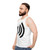 Sound volume symbol unisex tank top - men side