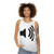 Sound volume symbol unisex tank top - women
