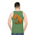 Dinosaur T-Rex Unisex Tank Top - men back