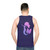 Mermaid tank top featuring a cute and feminine design - men back