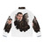Claes Bang Dracula Painting Inspired Puffer Jacket with Gothic Vampire Artwork - Back