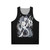 Mermaid skeleton unisex tank top