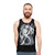 Mermaid skeleton unisex tank top - men