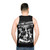 Retro UFO Saucer Unisex Tank Top - men back