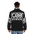 Boss Puffer Jacket with Circle of Bosses Graphic - men back