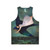 Unisex tank top with Paris night sky design - Back