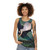 Unisex tank top with Paris night sky design - women