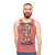 Chibi mermaid tank top with heart design - men