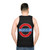 Beat Club Unisex Retro Music Tank Top - men back
