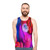 Merlin fantasy abstract colorful tank top - men