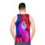 Merlin fantasy abstract colorful tank top - men back