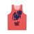 Money Heist Unisex Tank Top featuring "Beast Behind the Heist" design