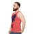 Money Heist Unisex Tank Top featuring "Beast Behind the Heist" design - men side